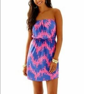 Lilly Pulitzer Windsor strapless dress XS NWOT